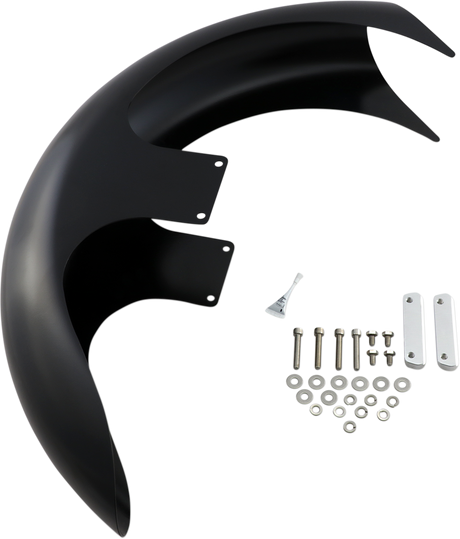 PAUL YAFFE BAGGER NATION DEI Front Fender - 26" Wheel - With Satin Adapters PYO:DEI26-14L-S