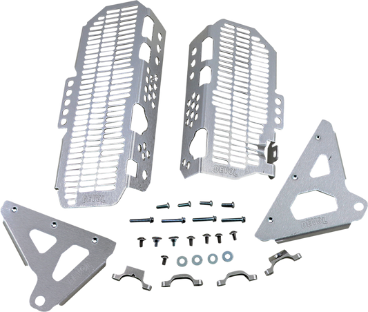 DEVOL Radiator Guards - Kawasaki 0101-2512