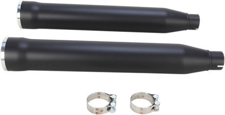 COBRA 3" RPT Mufflers for '95-'17 FXD - Black 6055B
