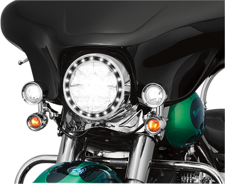 KURYAKYN 7" Trim Ring - Chrome 7785