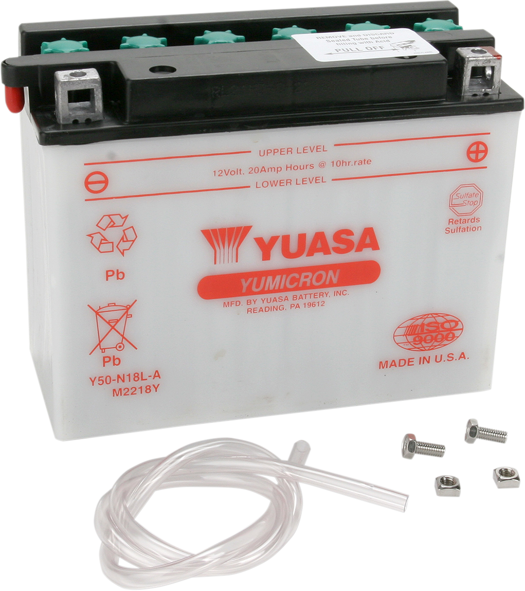 YUASA Battery - Y50-N18L-A YUAM2218YTWN