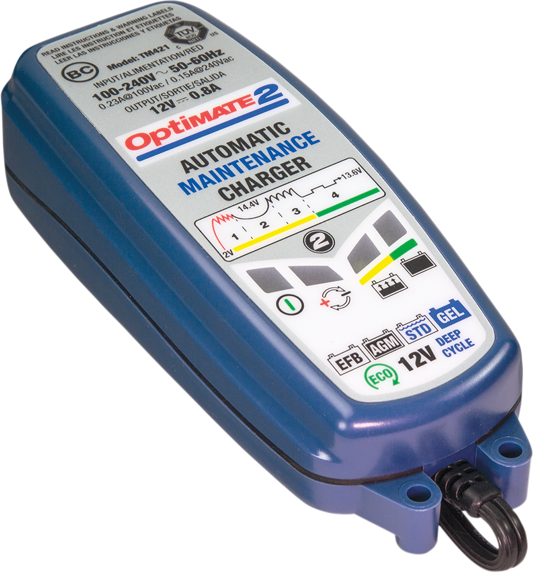 TECMATE Battery Charger/Maintainer TM421