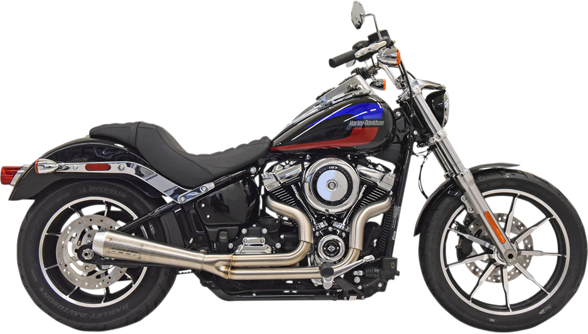 BASSANI XHAUST 50th Anniversary 2:1 Exhaust - Stainless Steel 1S50SS