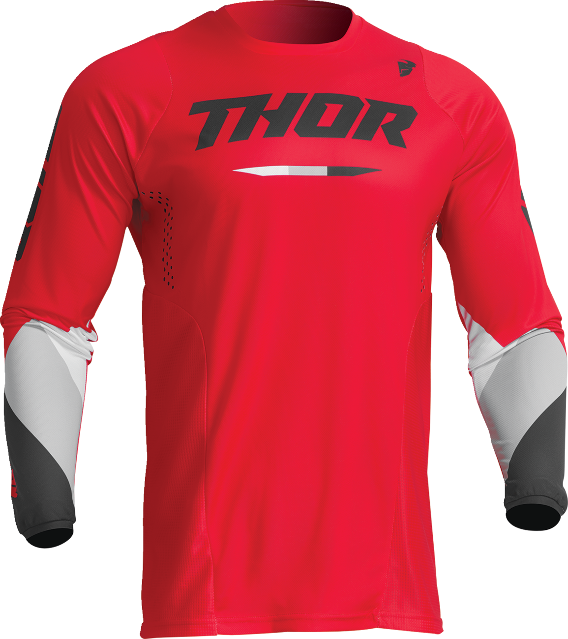 THOR Youth Pulse Tactic Jersey - Red - Large 2912-2207