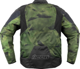 ICON Overlord3 Mesh™ Camo Jacket - Green - Medium 2820-6706