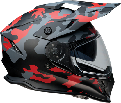 Z1R Range Helmet - Camo - Red - Small 0140-0094