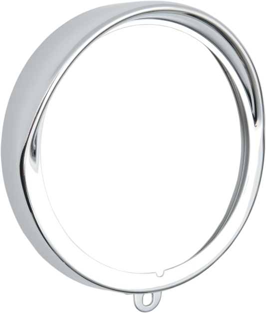 DRAG SPECIALTIES Replacement Visor Bezel - Chrome 20-0444R