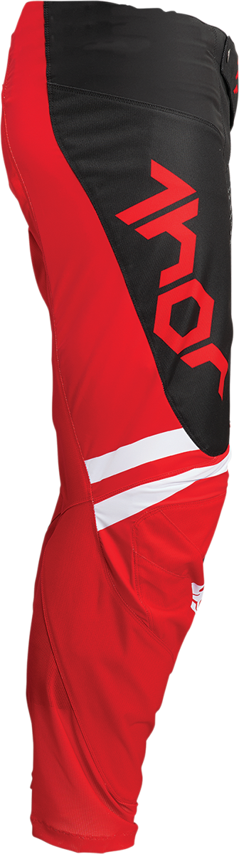 THOR Youth Pulse Cube Pants - Red/White - 24 2903-2070