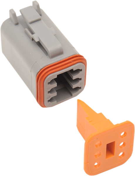 NAMZ Deutsch Plug - 6 Pin - Gray DP-6G
