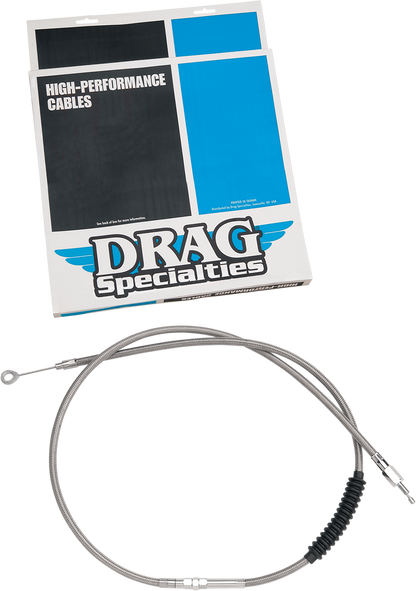 DRAG SPECIALTIES Clutch Cable - Braided 5322303HE