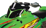 POWERMADD Windshield - 7" - Black - Arctic Cat 12410