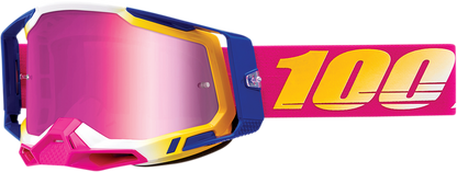 100% Racecraft 2 Goggles - Mission - Pink Mirror 50010-00012