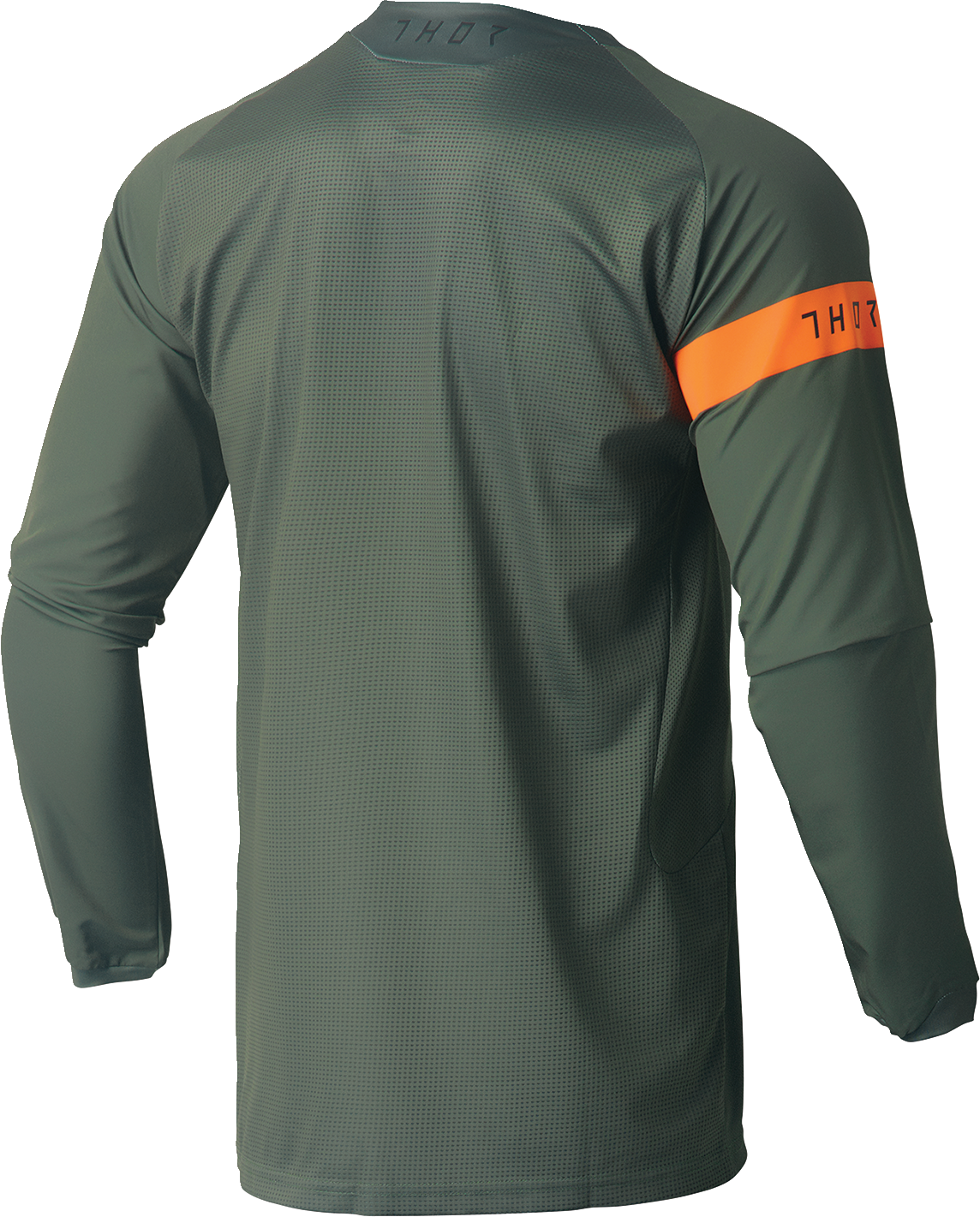 THOR Range Jersey - Army Green/Orange - Large 2910-7484