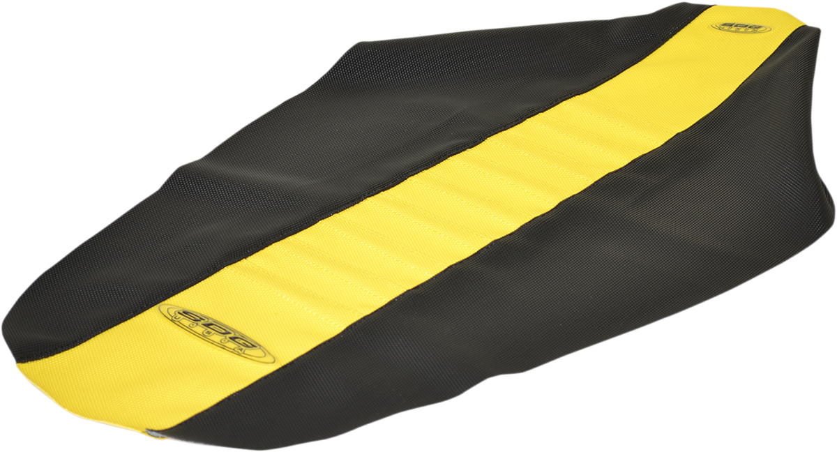 SDG Pleated Seat Cover - Yellow Top/Black Sides 96313YK