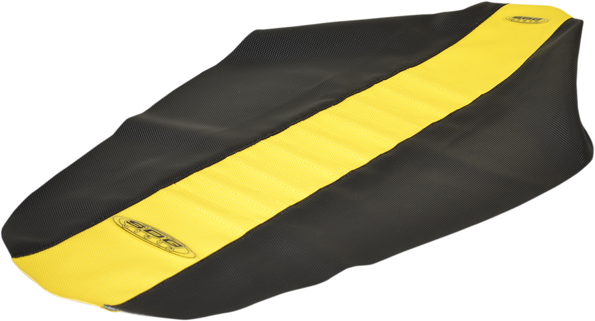 SDG Pleated Seat Cover - Yellow Top/Black Sides 96346 YK