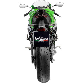 LEOVINCE - LV Corsa S Slip-On Muffler - Titanium - Kawasaki ZX-6R 15413STU 1811-4957