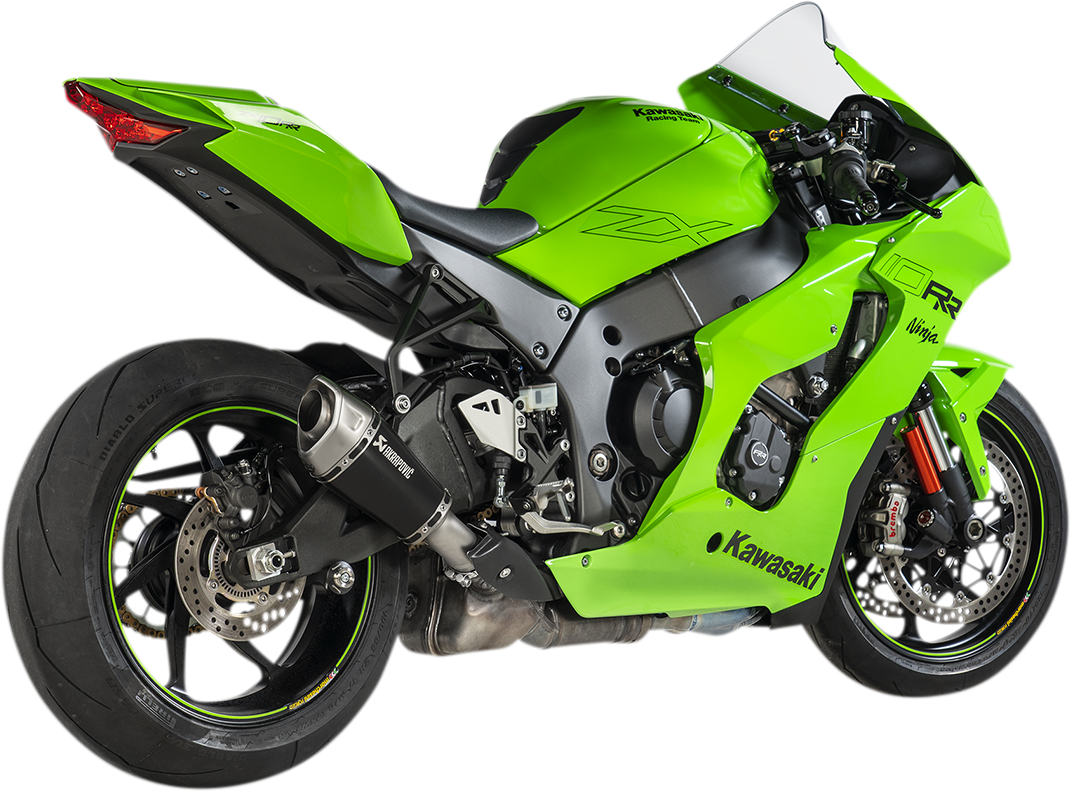 AKRAPOVIC Race Muffler - Titanium ZX-10RR /R 2021-2025 2026 SK10SO28ASZTBL 1811-4142