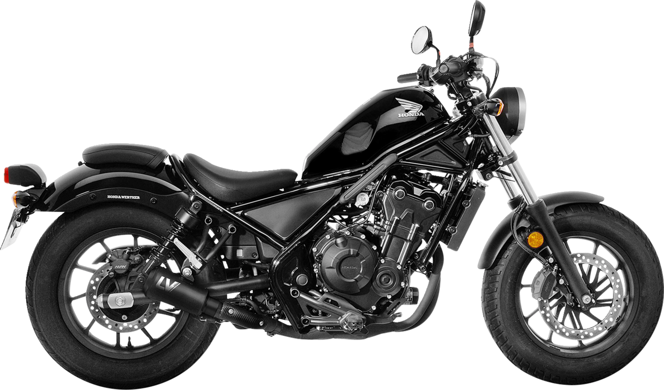 LEOVINCE LV-10 Muffler - Rebel - Full Black 15224FB