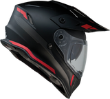 Z1R Range Helmet - Uptake - Black/Red - Small 0140-0014