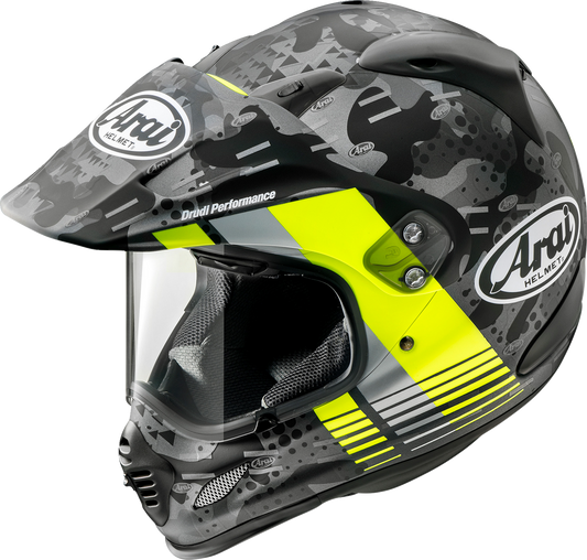 Casco ARAI XD-4 - Funda - Amarillo Fluorescente Frost - XS 0140-0179 