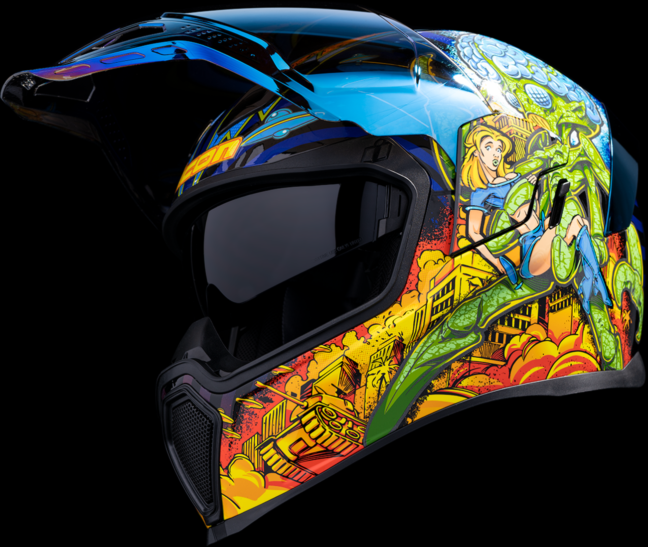 ICON Airflite™ Helmet - Bugoid Blitz - Blue - Large 0101-15549