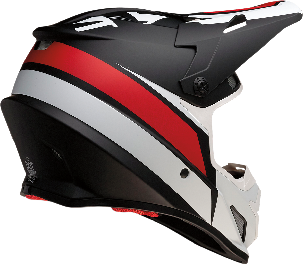 Z1R Rise Helmet - Evac - Matte Black/Red/White - XS 0110-6636