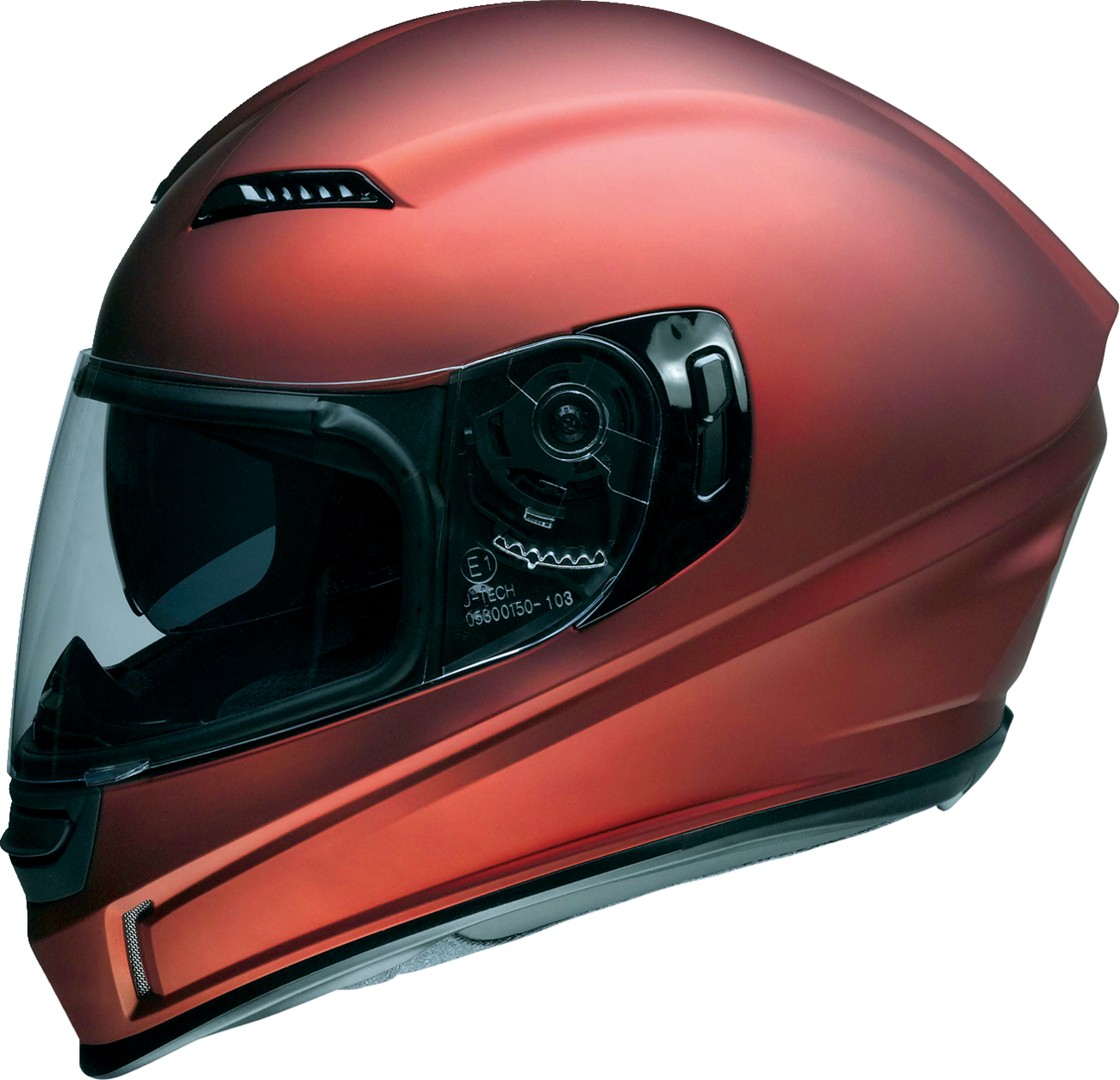 Z1R Jackal Helmet - Satin - Red - XS 0101-14821