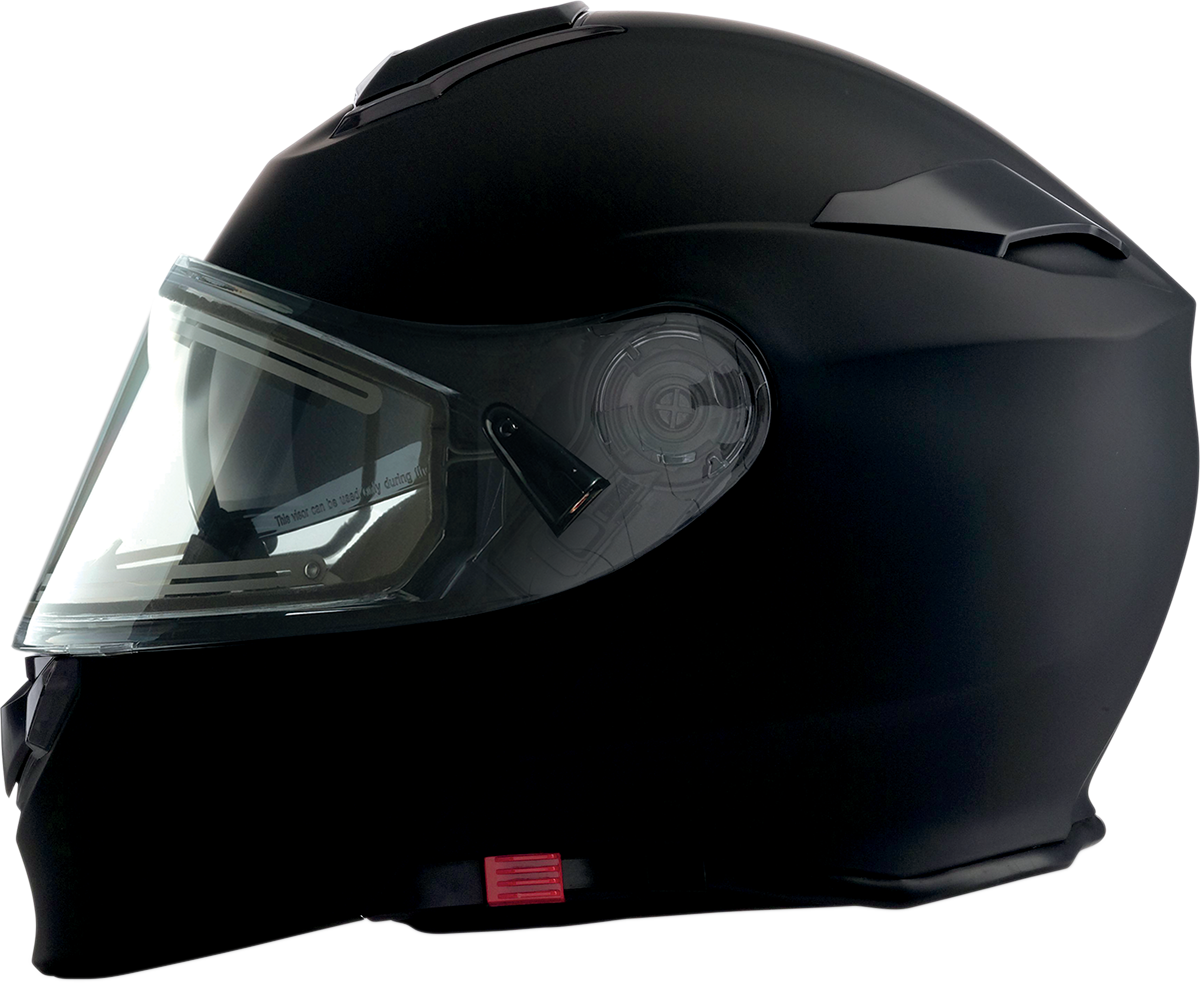 Z1R Solaris Modular Snow Helmet - Electric - Flat Black - 4XL 0120-0711