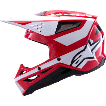 ALPINESTARS SM3 Helmet - Heat - Gloss Red/White/Black - Medium 8301026-3126-M