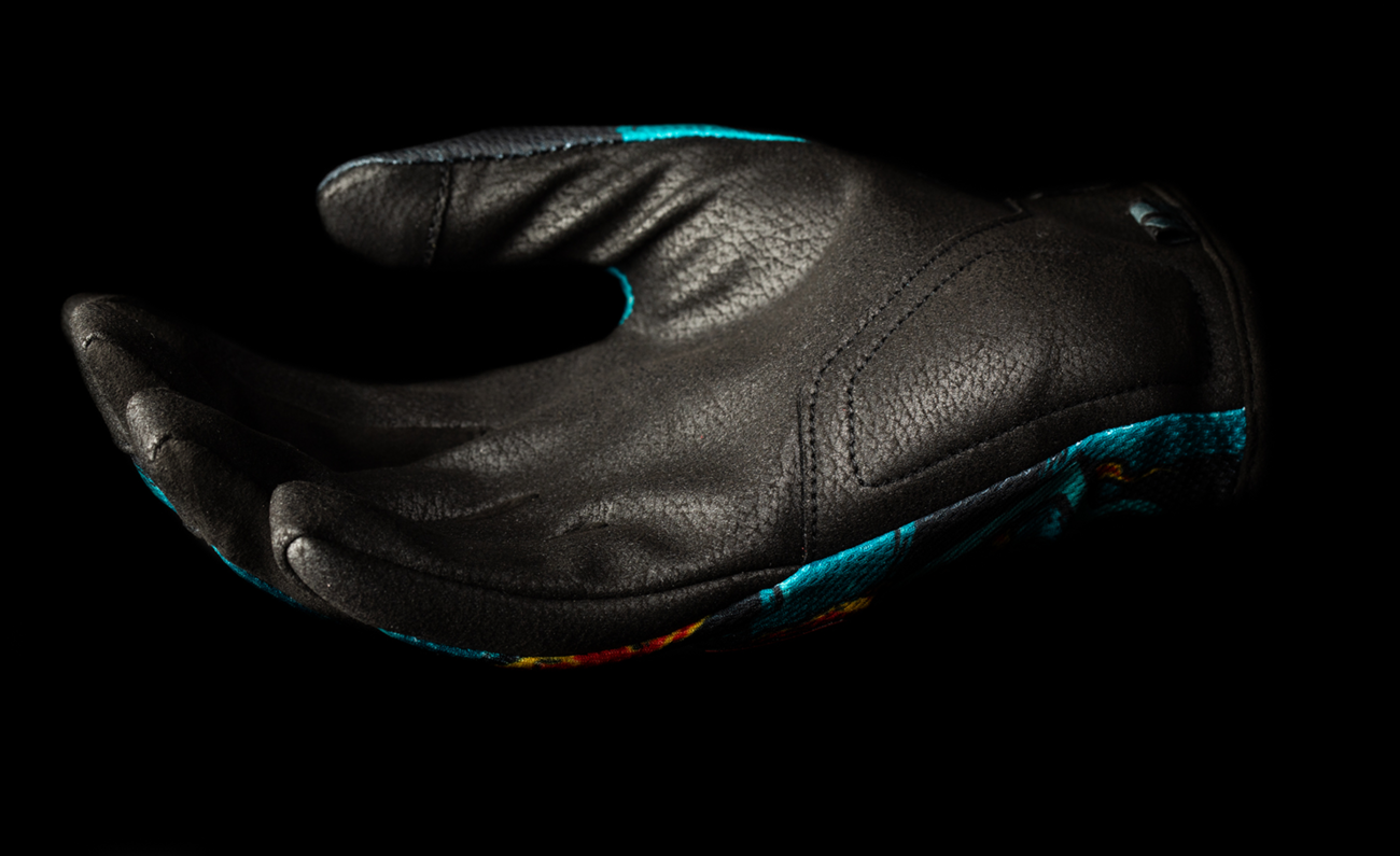 ICON Hooligan™ Munchies Gloves - Teal - XL 3301-4799