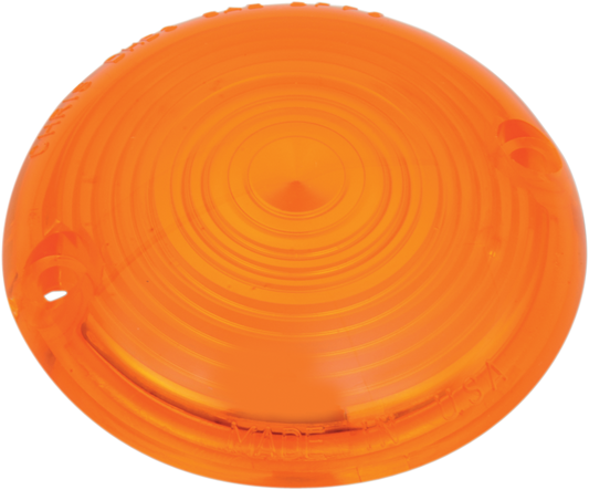 CHRIS PRODUCTS Turn Signal Lens - '63-'85 FL - Amber DHD3A