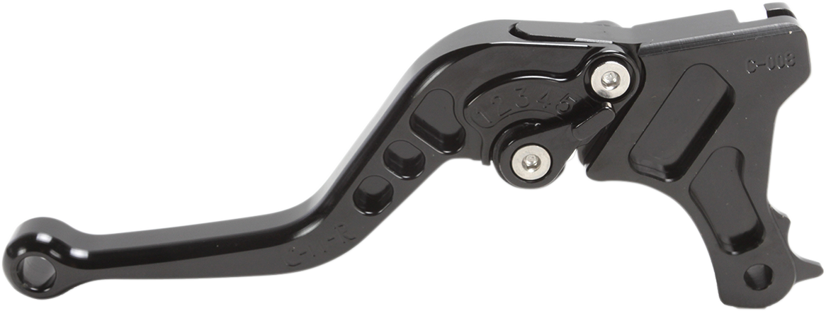 POWERSTANDS RACING Clutch Lever - Short - Black 00-00470-22