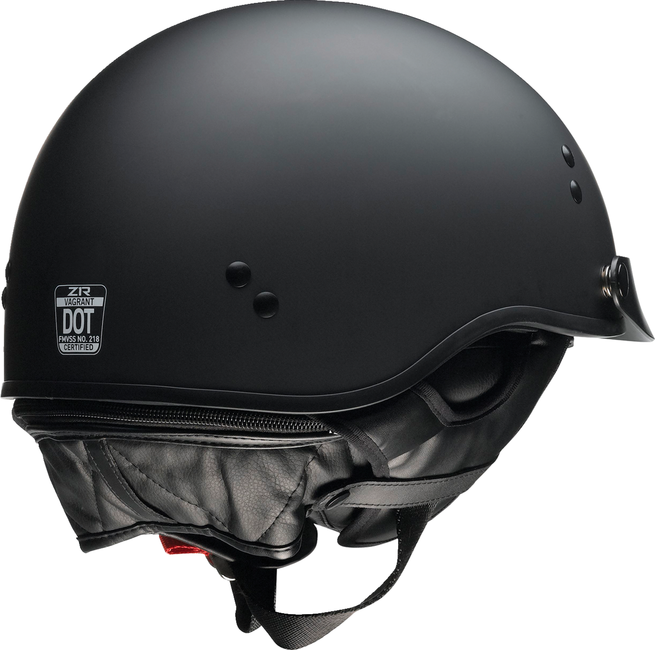 Z1R Vagrant NC Helmet - Flat Black - XS 0103-1372