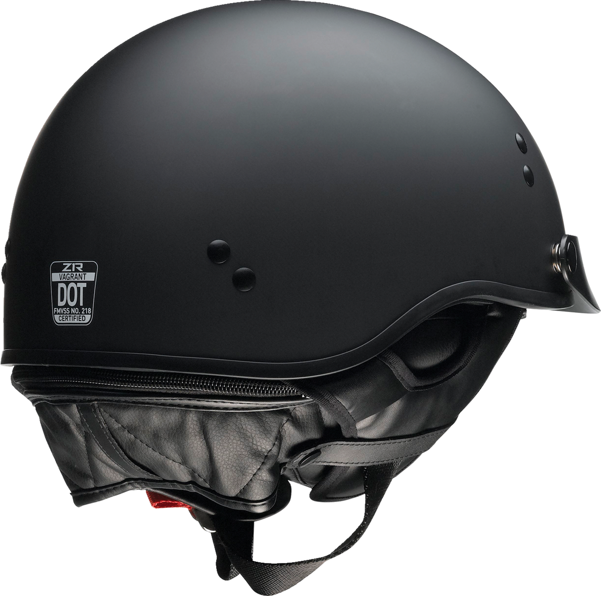 Z1R Vagrant NC Helmet - Flat Black - Large 0103-1375