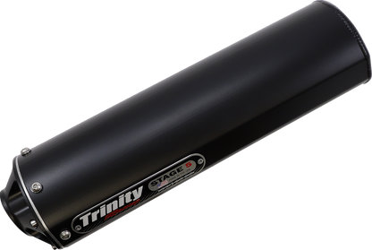 TRINITY RACING Stage 5 Slip-On Muffler - Cerakote Black TR-4158S-C2