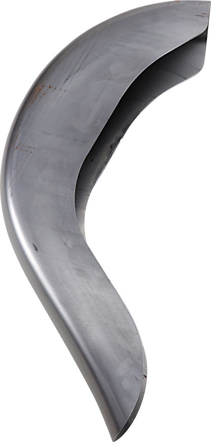 KLOCK WERKS Benchmark 4" Stretched Rear Fender - Smooth - Steel - For Custom Application KWF-02-0401