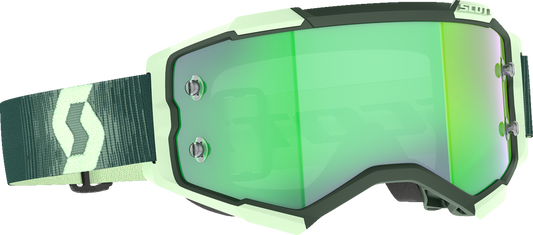SCOTT Fury Goggle - Dark Green/Mint - Green Chrome 272828-7703279