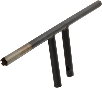 DRAG SPECIALTIES Handlebar - T-Bar - Dimpled - 6" - Flat Black ACT 23.5" WIDE 0601-4217