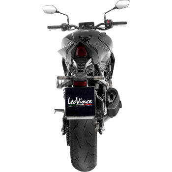 LEOVINCE LV-14 R Black Edition Slip-On Muffler - Honda CB 1000 Hornet 15617BU