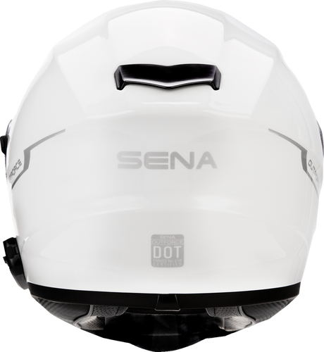 SENA OutForce Helmet - Glossy White - Medium OUTFORCE-GW00M