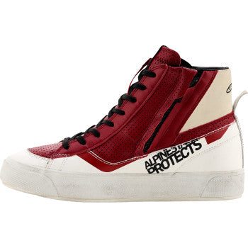 ALPINESTARS Stella Stated Flair Shoes - White/Rio Red - US 7 2541426-2066-7