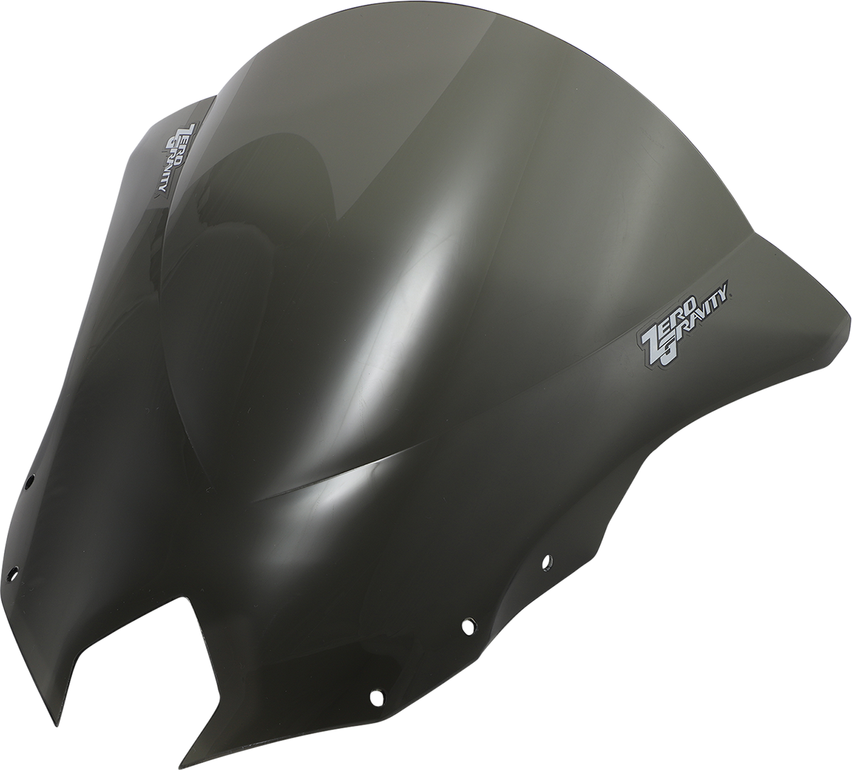 Zero Gravity Double Bubble Windscreen - Smoke - FZ6R 16-523-02