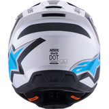 ALPINESTARS SM3 Helmet - Heat - Matte Silver/Blue/Black - XS 8301026-1949-XS