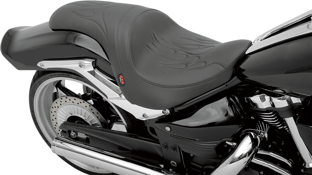 Z1R Predator Seat - Flame Stitched - Raider 0810-1796