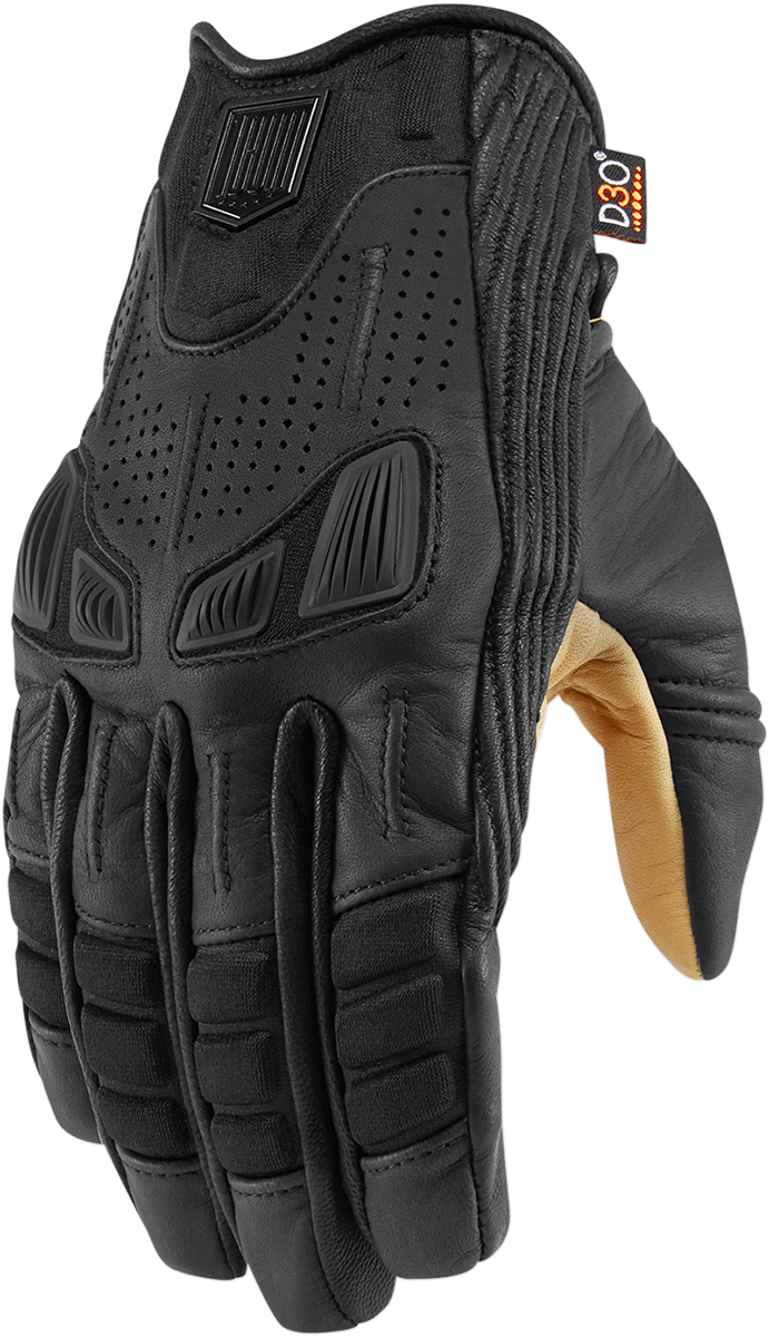 ICON AXYS™ Gloves - Black - Large 3301-2880