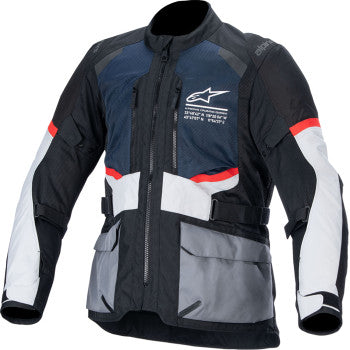 ALPINESTARS Andes Air Drystar® Jacket - Deep Blue/Black/Ice Gray - 2XL 3207924-7029-2X