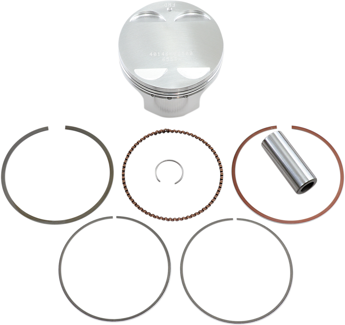 WISECO Piston Kit - KFV750 - 11.5:1 High-Performance 40146M08500