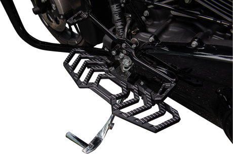 KODLIN MOTORCYCLE Trackboards Floorboards - Black K73232
