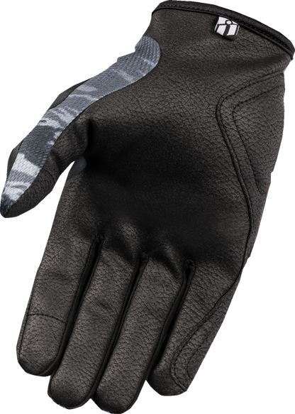 ICON Hooligan™ Tiger's Blood Gloves - Gray - XL 3301-4632