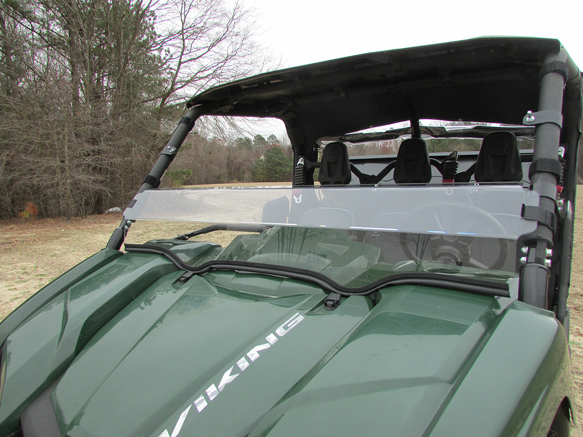 SEIZMIK Half Windshield - Hard Coated Polycarbonate 25016